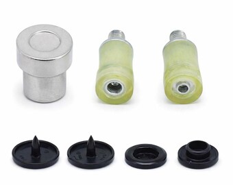 KAM Plastic Snap Dies : Size 16 20 22, Snap Setting Tool