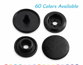 KAM Size 20 Matte Plastic Snaps – Clothing & Sewing Fasteners