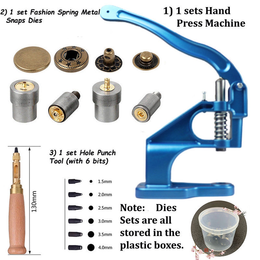 Starter Kit (KST-02 Press+Size 20 Dies Set+1000 KAM® Plastic Snaps