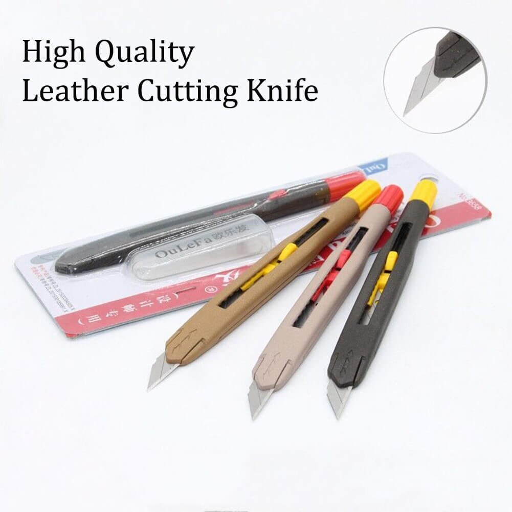 Lockable Razor Leather Cutting Knife: Precision Craft Tool - Etsy