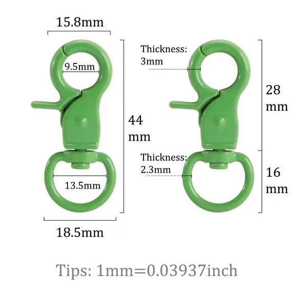 MOSCHETTONE GIREVOLE CON ANELLO SIMPLEX 340 MM.100 EAN:8011779024267
