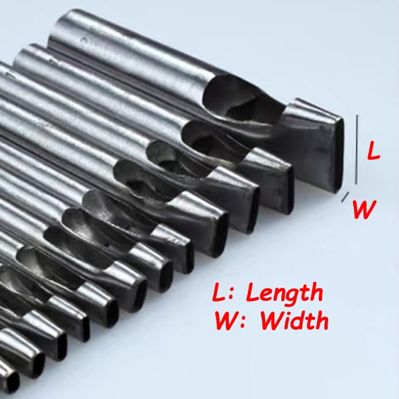 Oval Shape Punchleather Punch Leather Craft Hole Punch Set Etsy Australia