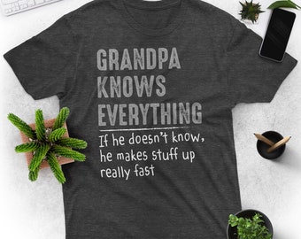 Grandpa Shirt, Fathers Day Shirt, Gift for Grandpa, Grandpa Shirt, Funny Grandpa Shirt, Funny Fathers Day, Fathers Day Gift