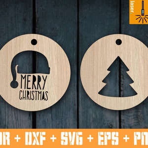 Christmas tree bauble | Christmas tree decor | Cnc vector Xmas Decor | Christmas cut file | Christmas decoration | Christmas Sets decoration