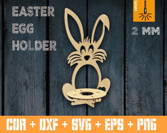 Download Cnc Files Easter Svg Easter Laser Cuting Egg Holder Files For Etsy