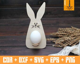 Cnc files easter svg easter laser cut egg cup holder svg files for laser cdr egg holder plywood laser egg tray easter plywood egg stand