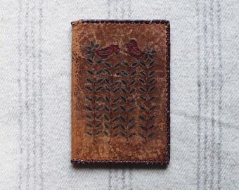 Portefeuille/porte-monnaie LPB En Cuir Vintage Des Années 60 - Noir - Occasion TBEG