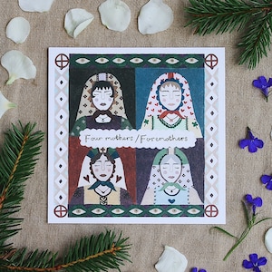 Four mothers / Foremothers – Art Print