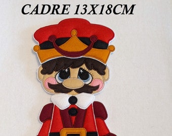 SOLDIER  2, embroidery machine file, frame 13x18cm, 37cm high, ITH