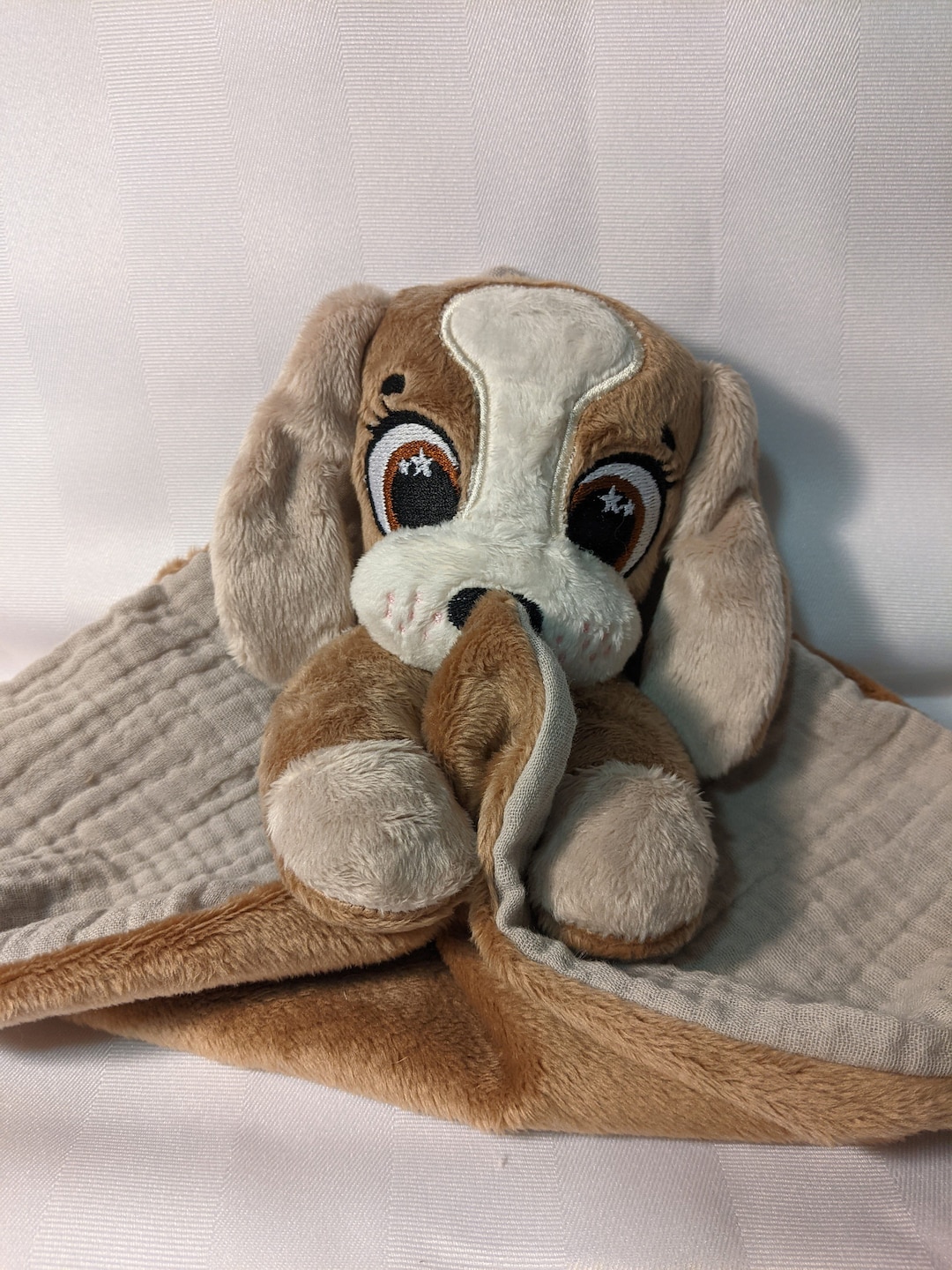 Embroidery File, Baby Dog Blanket, 10x10cm Frame With a Few Small Seams