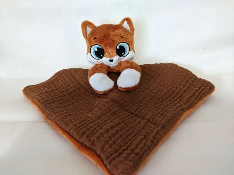 Embroidery File Baby Fox Blanket 10x10cm Frame With a Few Etsy