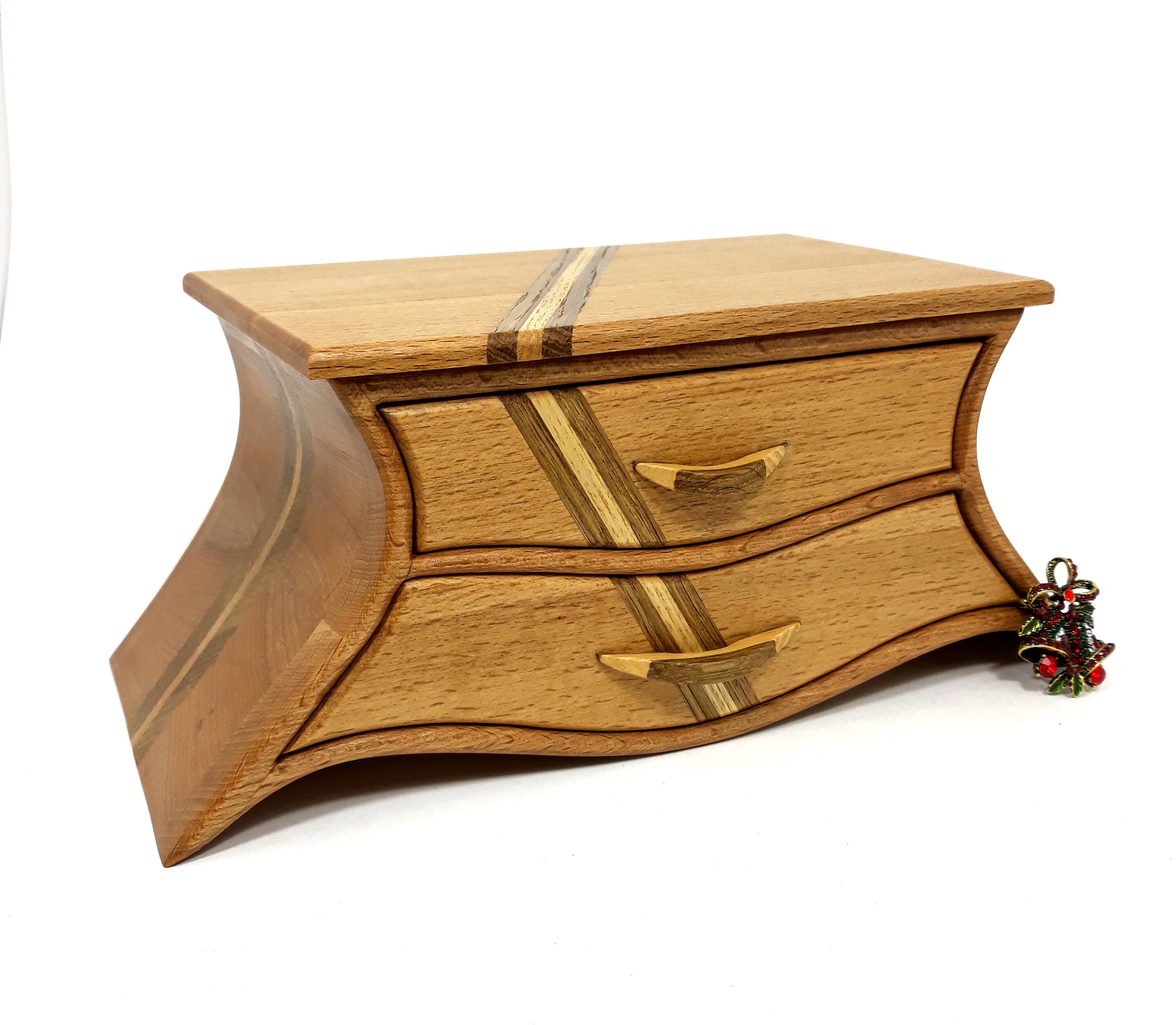 Bandsaw box. Jewelry box. Etsy