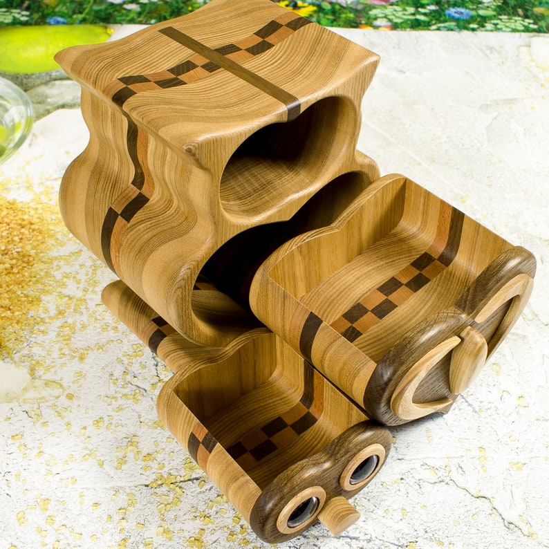 Bandsaw box. Jewelry box Owl Etsy