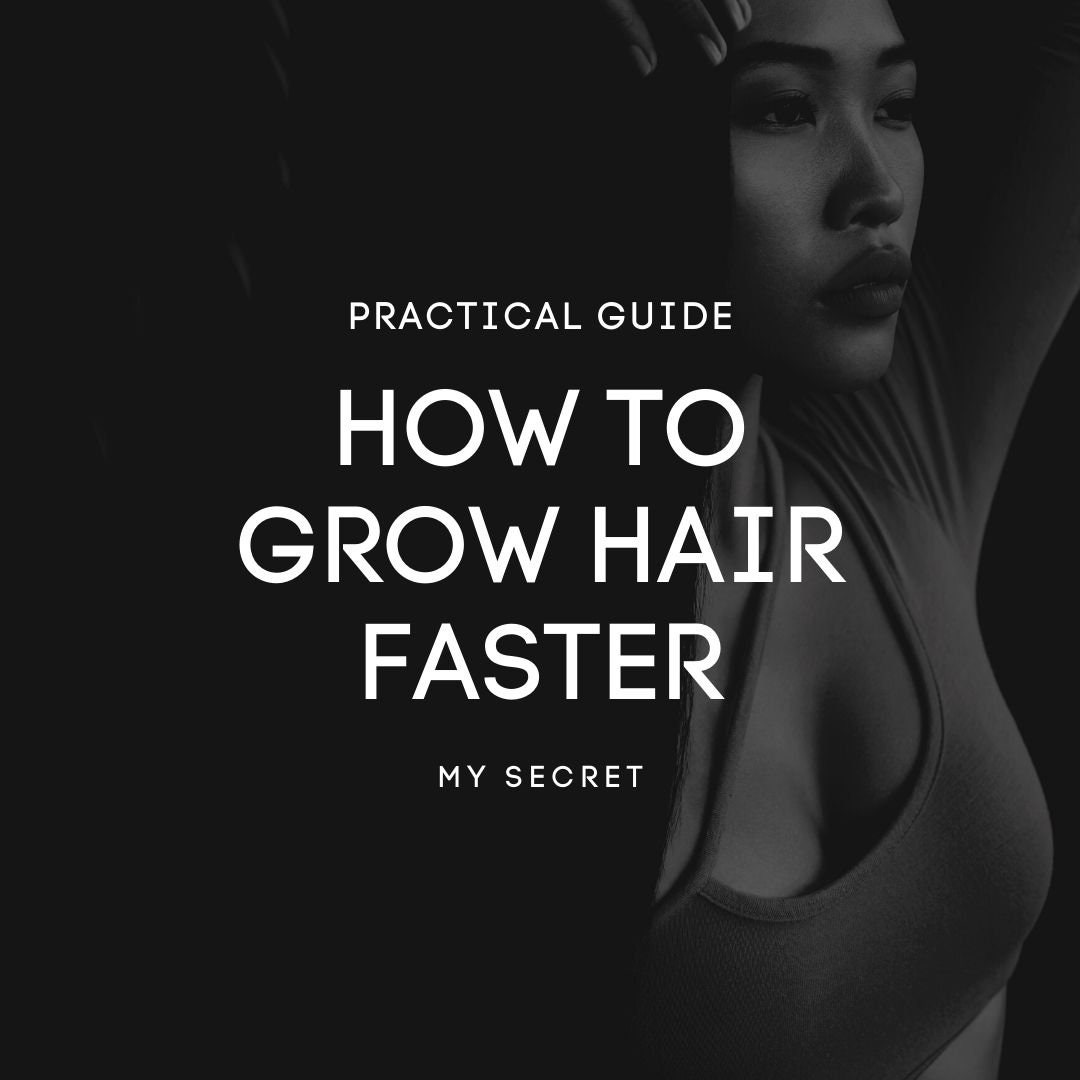 How to Grow Natural Hair Faster & Thicker the Secret to Have - Etsy How to Grow Natural Hair Faster & Thicker the Secret to Have - Etsy