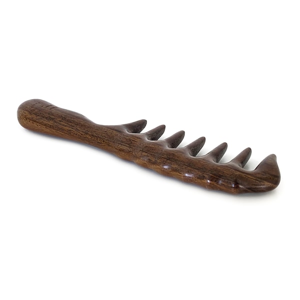 Massage Wooden Detangling Comb - Hair growth Wood Comb