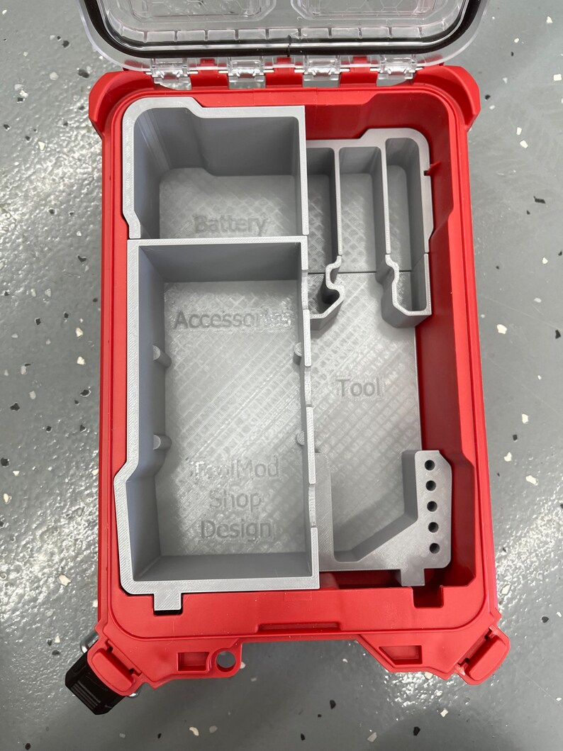 M12 Soldering Iron Organizer Liner – Custom Fit Tray For Milwaukee Compact Organizer Tool Box, Protective Insert
