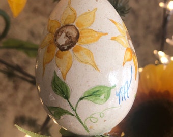 Sunflower Hand Painted
