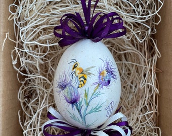 Bee Hand Painted Ornament