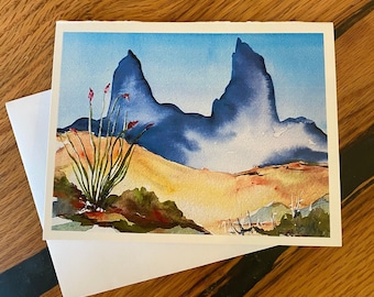 Big Bend National Park  - Mule Ears