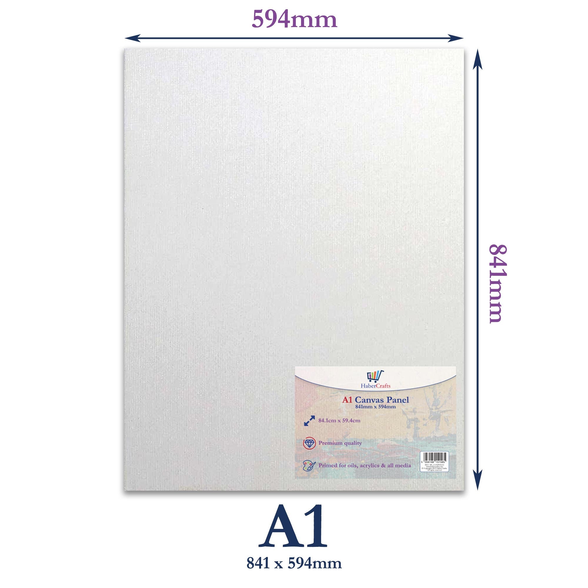 Habercrafts MDF Drawing Board, A3, (297mm X 420mm)