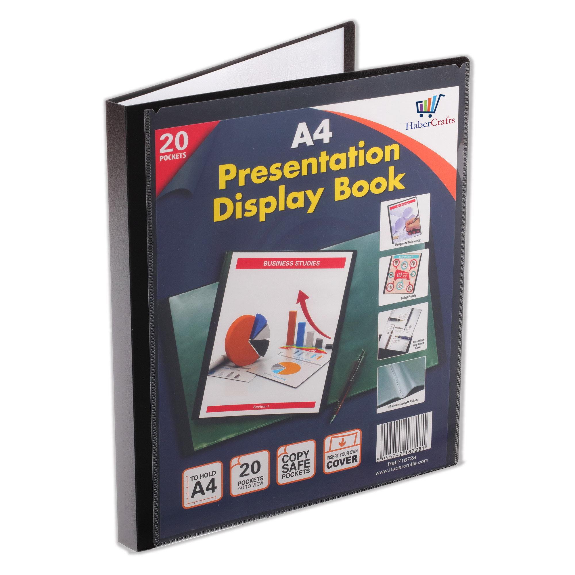 Information Folder Storage Presentation Book A3/A4 Folder Storage