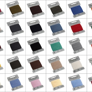 Filo da rammendo Scanfil lana nylon rammendo riparazione per calzini e altro - Seleziona colore
