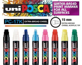 Posca PC-17K Paint Marker: 15mm Extra Broad Chisel Nib