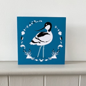 Kluut vogel verjaardag/wenskaart