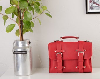 Leather satchel, Messenger bag women, Leather laptop bag, Leather briefcase, Laptop bags for women, Shoulder bag for women, Office bag