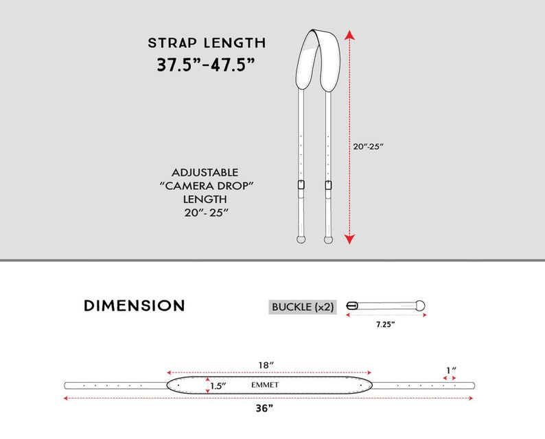 Cinturino per fotocamera, Regalo per lei, Regalo per fotografo, Cinturino per fotocamera dslr, Cinturino per fotocamera in pelle, Cinturino per fotocamera Canon, Cinturino per fotocamera in pelle personalizzato immagine 7