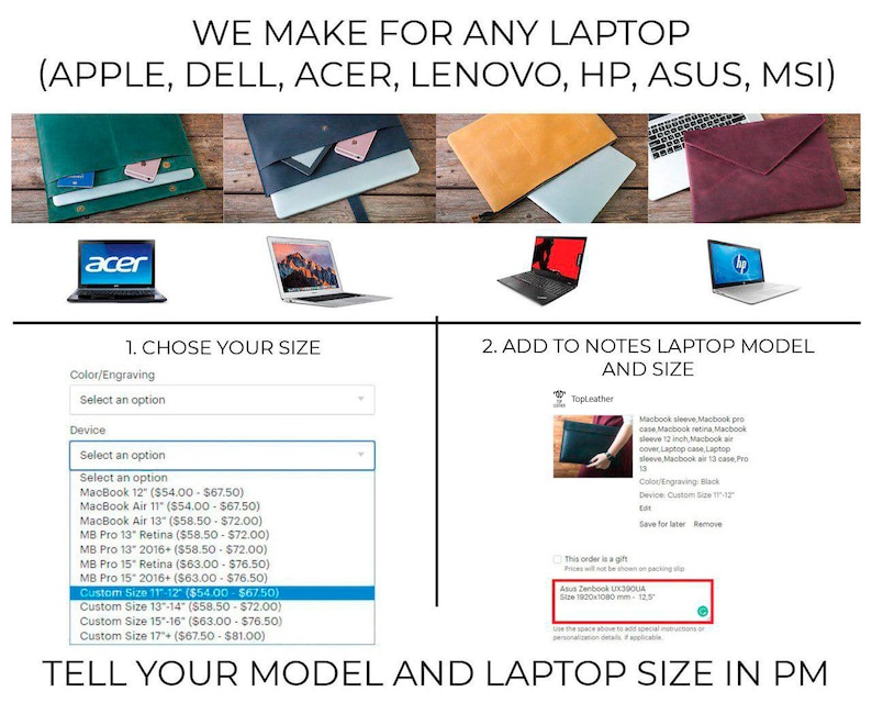 Black Friday SALE Laptop Sleeve Laptop Case 17 Inch Laptop Etsy