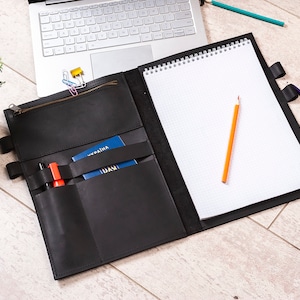 Cover per notebook in pelle per moleskine classic notebook formato XL, Custodia in pelle retrò per rivista moleskine XL, Cover cahier in pelle