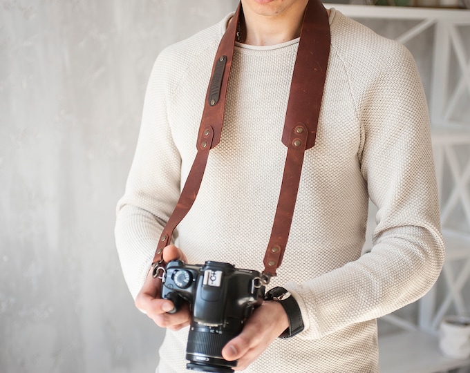 Dslr camera strap,Leather camera strap,Nikon camera strap,Canon camera strap,slr camera strap,Camera neck strap,scarf camera strap