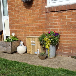 Doorstep deliveries cupboard/box. Keep your milk and food deliveries safe from wildlife break-ins Honesty box. Doorstep milk box/holder. image 7