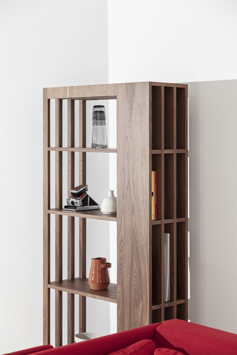 RULE Wooden Bookcase | Bookshelf | Walnut | Oak - Etsy