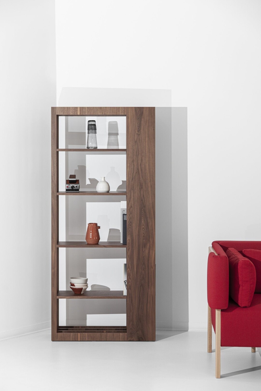 RULE Wooden Bookcase | Bookshelf | Walnut | Oak - Etsy