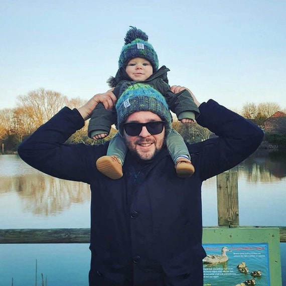 matching bobble hats