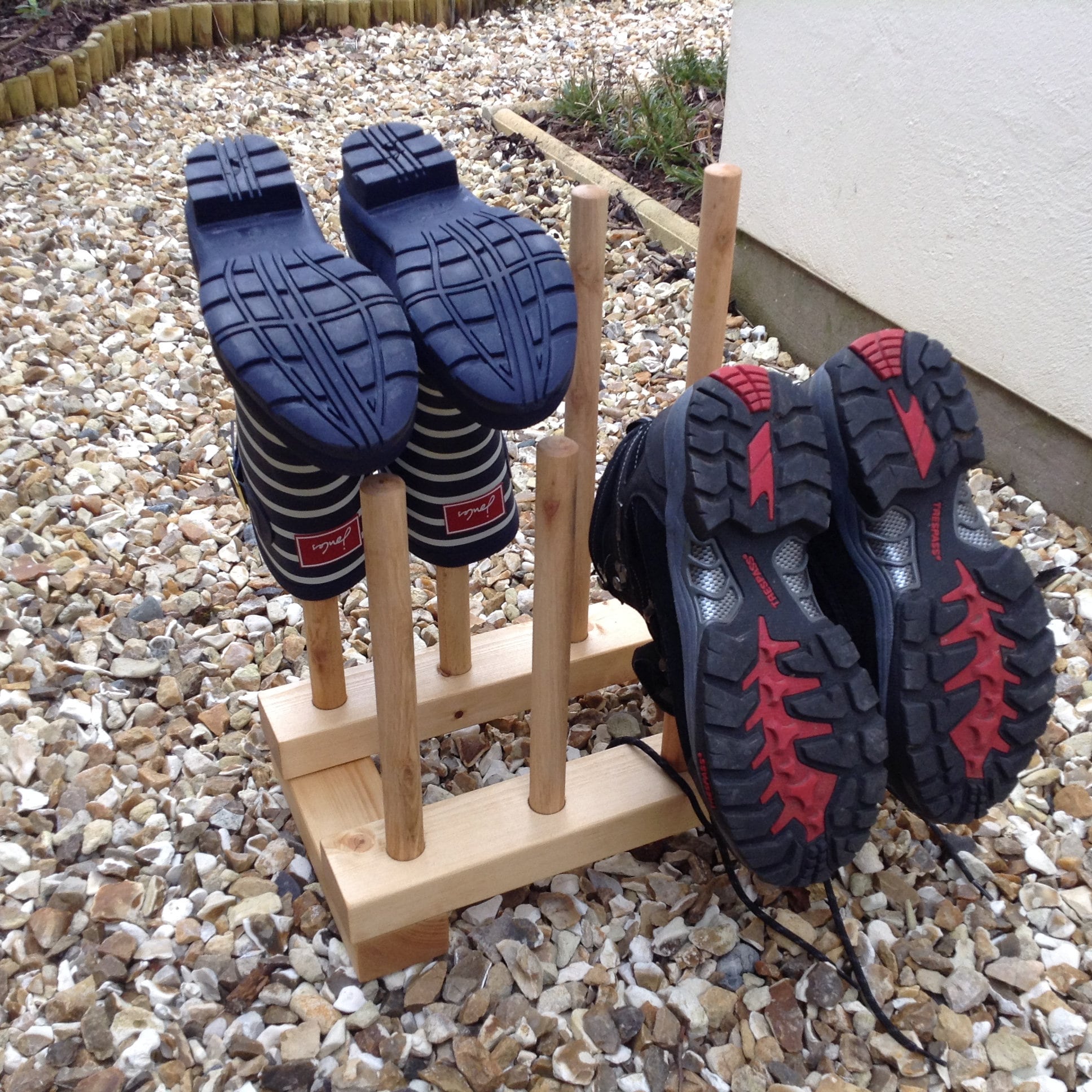 Wellington Boot Rack by Bisley Countryside Walking Hiking 1st Class Post