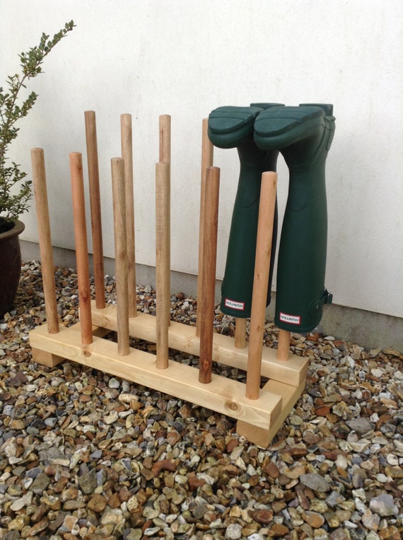 welly boot stand