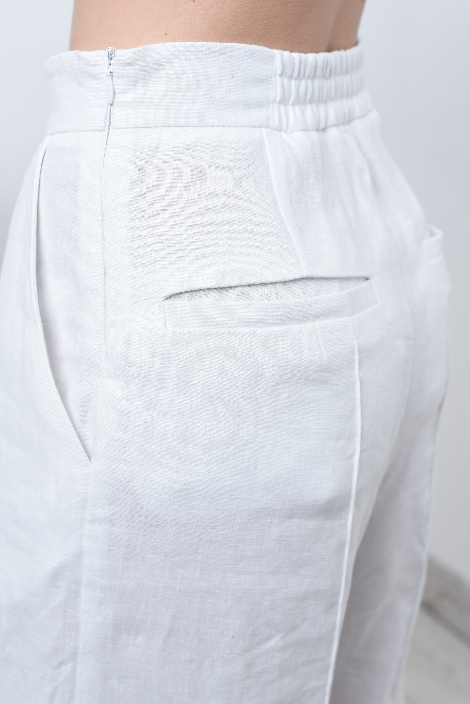 Linen Suit for Women White Linen Pants and Jacket Set Etsy