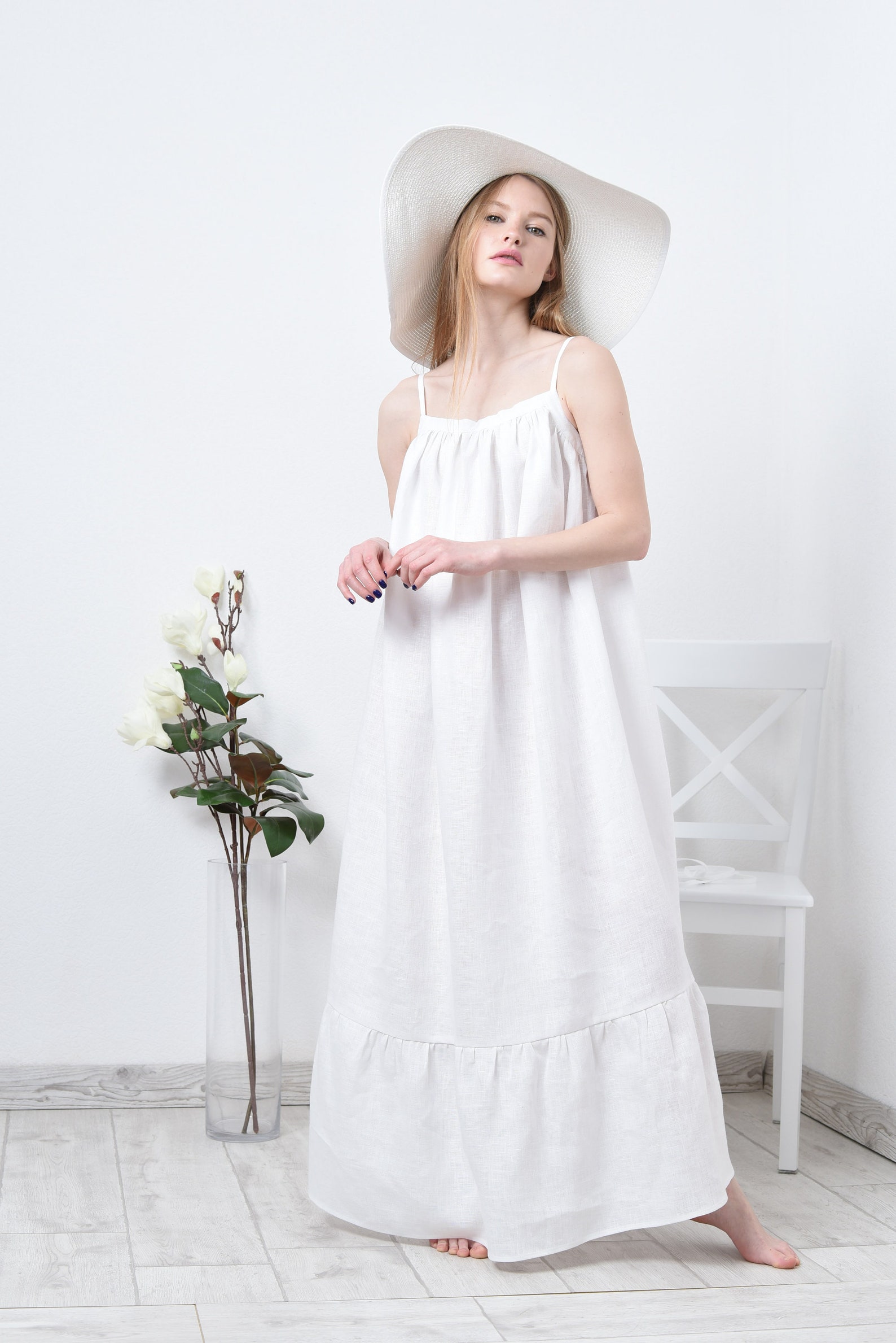 maxi wedding gown