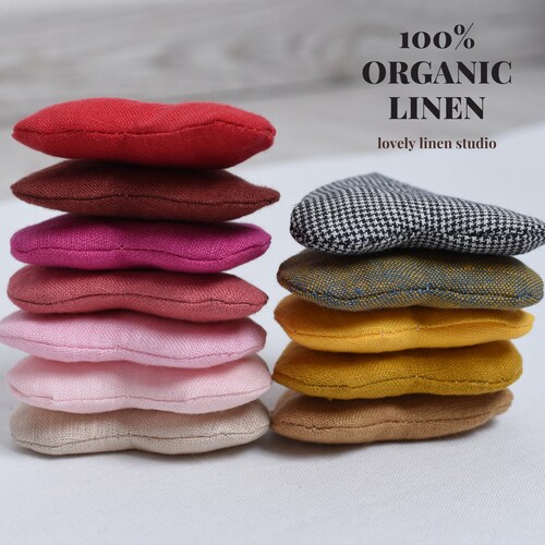 LINEN DRESS for women, Summer apron shops dress, Organic Mid Calf linen dress, Woman flax dress, Buttoned strap dress