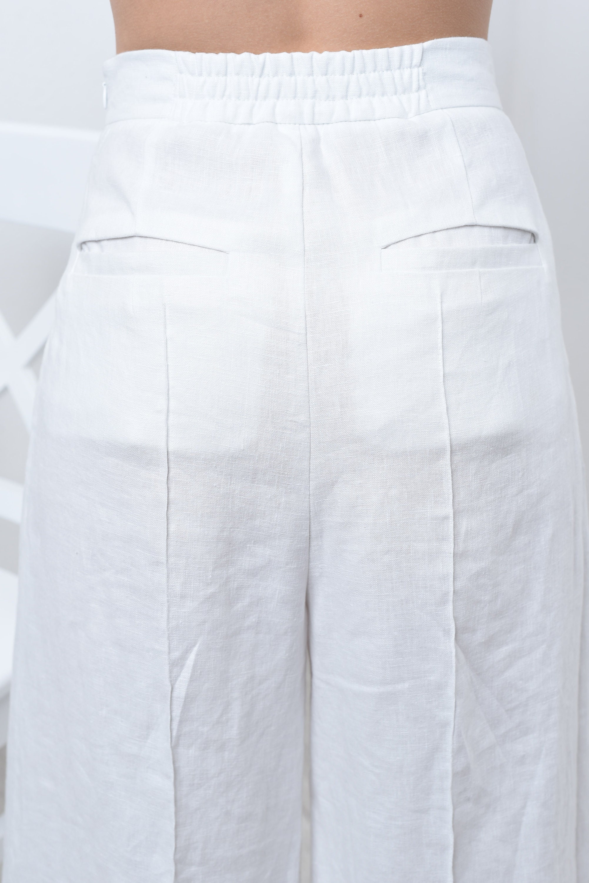 Linen Culottes or Full Length Pants for Women Wide Leg Pants - Etsy