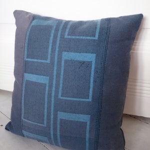 Decorative cushion * Karmann Scirocco 53B GT GTi * center stripe BLUE