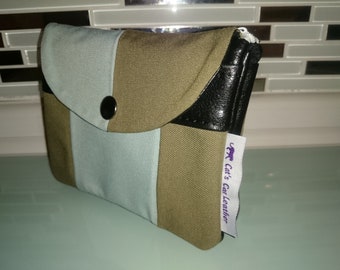 Portefeuille * sac à main * portefeuille * sac à main * en tissu de siège d'origine * VW Golf 2 Flair & Scirocco 53B Tropic *