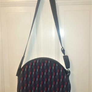 Wheelbag Schultertasche * aus Original Sitzstoff und Leder * VW Polo 86C 2F * CLI