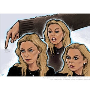 Sutton Stracke (Real Housewives of Beverly Hills) Portrait Print