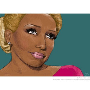 NeNe Leakes (Real Housewives of Atlanta) Portrait Print
