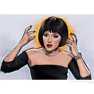 Madeline Kahn (Clue) Portrait Print