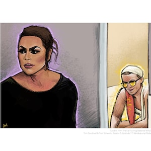 Tom Sandoval & Tom Schwartz (Vanderpump Rules) Portrait Print